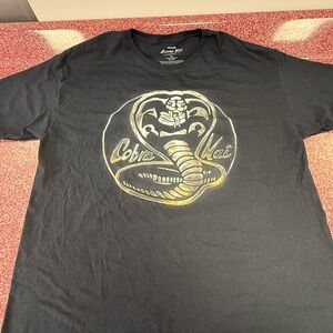 Fifth Sun Black and Gold Cobra Kai T-Shirt